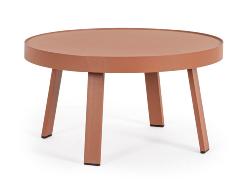 Table basse SPYRO 71 Sierra, aluminium peint à poudre polyester, dim : Ø71 x H38cm Andrea Bizzotto