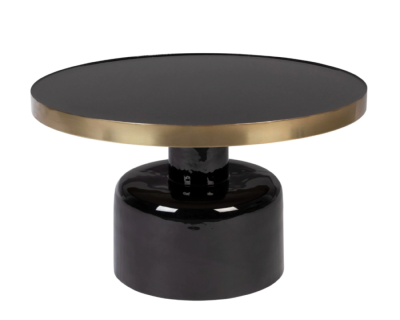 Table d'appoint GLAM - Noire - ZUIVER