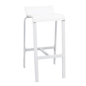 TABOURET BAR LUIS BLANC/BLANC