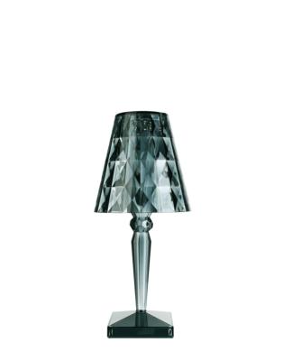 Lampe BIG BATTERY bleu ciel, version à piles avec variateur de lumière, H : 37.3cm Kartell