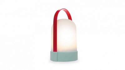 Lampe URI Annabelle LED, lumiere blanc chaud (3000 kelvin), port USB, cable USB textile Remember