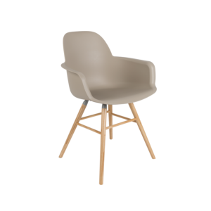 Fauteuil ALBERT KUIP coloris taupe - ZUIVER