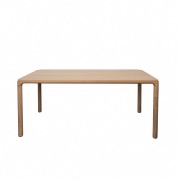 TABLE STORM 180X90 cm EN PLATEAU MDF COLORIS NATUREL ZUIVER