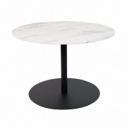 Table Basse Snow Marbre Ronde - Zuiver