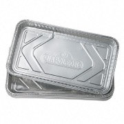 Lot de 5 barquettes aluminium - Napoleon - 36 x 19,7 x 5 cm