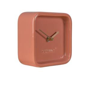 Horloge CUTE PINK couleur rose- Zuiver, 13,5x6x13,5 cm