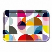 Plateau "Solena"- en mélamine - 45 x 29,5 x 2,2 cm