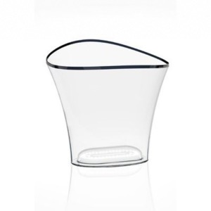 SEAU A CHAMPAGNE VELA BOWL TRANSPARENT PETIT MODELE