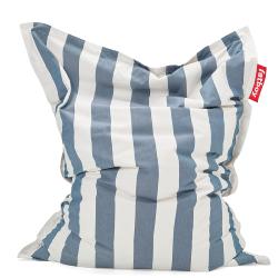 Grand Pouf Fatboy the Original Outdoor coloris STRIPE OCEAN BLUE 180x134cm