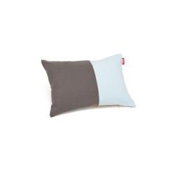 Coussin Pop Pillow coloris Hazel gris et bleu Fatboy