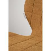 Chaise OMG tissu polyester coloris CAMEL ZUIVER