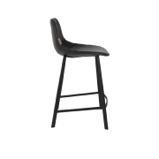 Chaise haute FRANKY h65cm black - Dutchbone