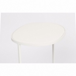 Table d'appoint MOONDROP Mono Blanc - ZUIVER