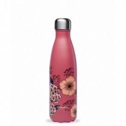 Bouteille isotherme collection ANEMONES coloris Terracotta  500ml Qwetch