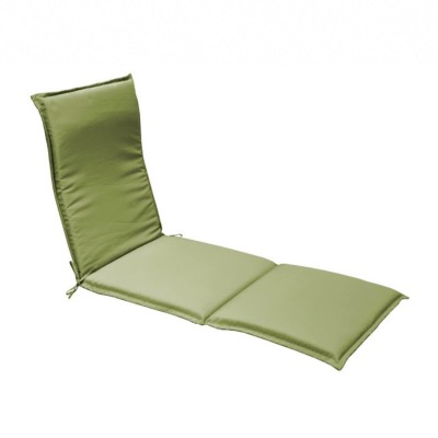 Coussin lit de soleil polyester 180gr coloris olive 190x60x4cm  