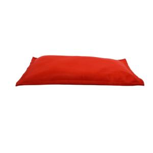 Pouf Big Bag 125x175 ROUGE, toile polyester 220gr "perforée", usage piscine