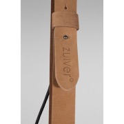 Suspension DEK Ø.40 en métal noir & bracelet en cuir Zuiver