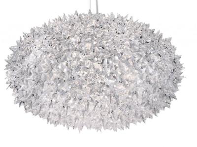 Suspension BLOOM Christal Ø53 cm, Technopolymère thermoplastique transparent teinté dans la masse