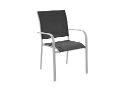 FAUTEUIL ELEGANCE BLANC/GRAPHITE