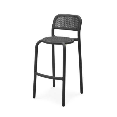 Tabouret de bar TONI BARFLY coloris Anthracite FATBOY