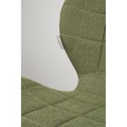 Chaise OMG tissu polyester coloris VERT ZUIVER