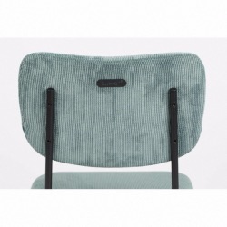 Chaise BENSON Gris bleu - ZUIVER