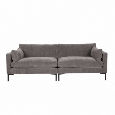 Sofa SUMMER 3 places anthracite