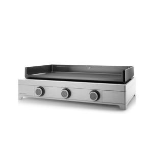 Plancha Modern Gaz 75 chassis Inox 3 brûleurs