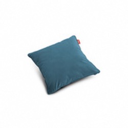 Coussin oreiller Square Velvet en velours coloris Petrole Fatboy