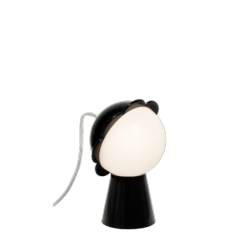 Lampe DAISY bLack a led rechargeable Qeeboo