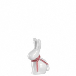 Lapin 10 cm Blanc PESARO Leonardo