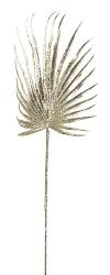 Feuille de Palmier GLITTER Pailleté Or - H:67cm Andrea Bizzotto