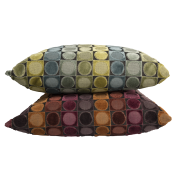 Coussin OTTAVA coloris green/blue ZUIVER