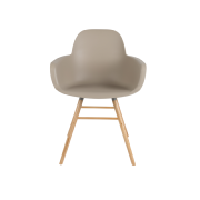 Fauteuil ALBERT KUIP coloris taupe - ZUIVER