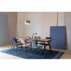 Fauteuil BENSON bleu nuit - DUTCHBONE