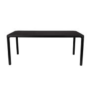 TABLE STORM 180X90 cm EN PLATEAU MDF COLORIS NOIR ZUIVER