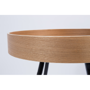 Table basse OAK TRAY Ø46,50XH55,5 CM - Zuiver