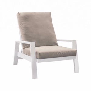 Fauteuil ADELE - blanc - Garden Art