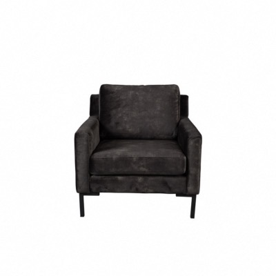 Fauteuil HOUDA Anthracite  Dutchbone