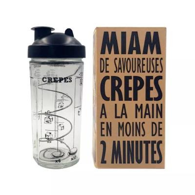 Shaker à crêpes MIAM sans robot jusqu'à 10 crêpes cookut