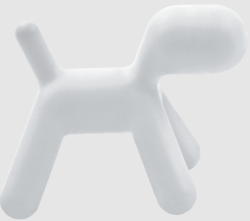 Chien PUPPY M BLANC Magis