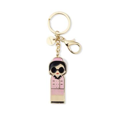 Porte clés JACKIE alliage de sync H6cm