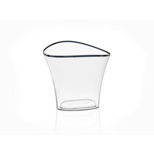 SEAU A CHAMPAGNE VELA BOWL TRANSPARENT PETIT MODELE + BASE A LED