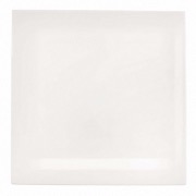 ASSIETTE CARREE 23X23 CM BLANCHE