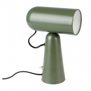 Lampe VESPER en acier coloris vert