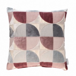 Coussin CLUB Rose - 45 x 45 cm - ZUIVER