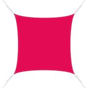 Voile Easy Sail carré 4x4m coloris Framboise