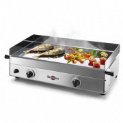 Plancha GAZ inox design 2 feux - Krampouz