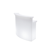 Bar lumineux BREAK BAR en polyethylène éclairage blanc, L175 x P75 x H110 cm