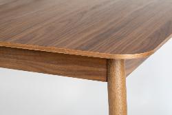 Table à manger GLIMPS - extensible 180/240X90x76 cm en bois - Zuiver noyer